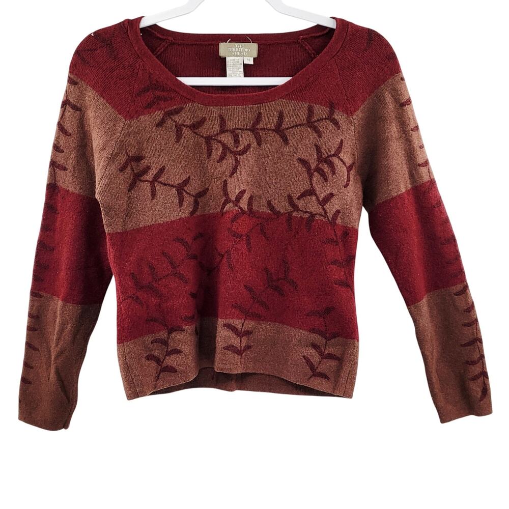 Vintage The Territory Ahead Cashmere Angora Lambswool Sweater Women’s Size M